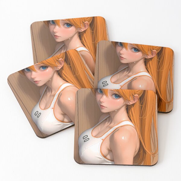 Item preview, Asuka Langley Soryu Genesis Evangelion Confident Look Sport Heat designed and sold by mildaclairmo.