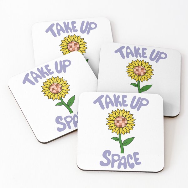 Item preview, Take Up Space Sunflower  designed and sold by Doodle Cat.