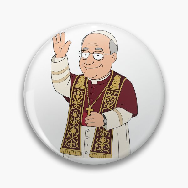 Item preview, Pope Leo XIV – Style Cartoon Art designed and sold by NFSTN.
