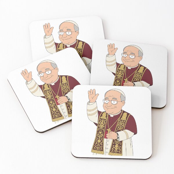 Item preview, Pope Leo XIV – Style Cartoon Art designed and sold by NFSTN.