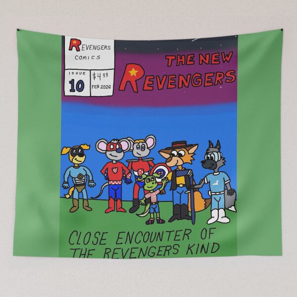 Item preview, Close Encounter of the Revengers Kind designed and sold by AgentZero1982.