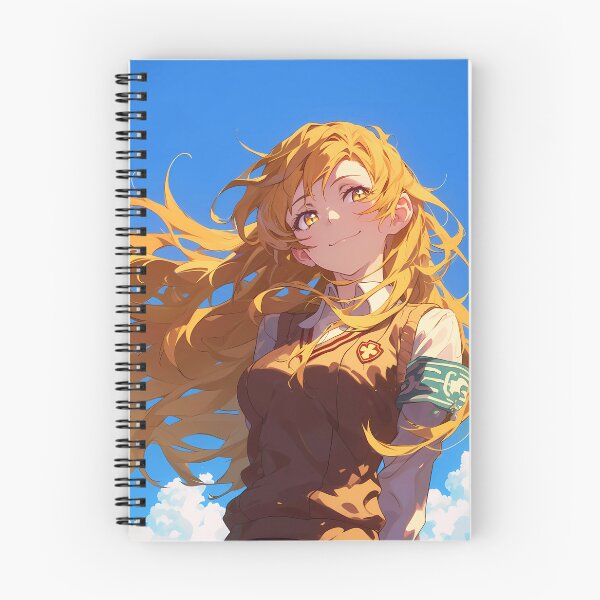 Item preview, Misaki Shokuhou Railgun Anime Golden Hair Sunny Smile School Uniform  designed and sold by mildaclairmo.