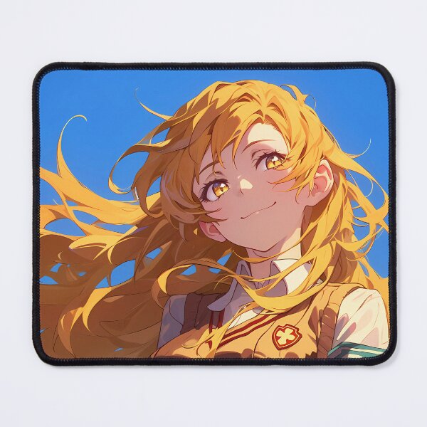 Item preview, Misaki Shokuhou Railgun Anime Golden Hair Sunny Smile School Uniform  designed and sold by mildaclairmo.