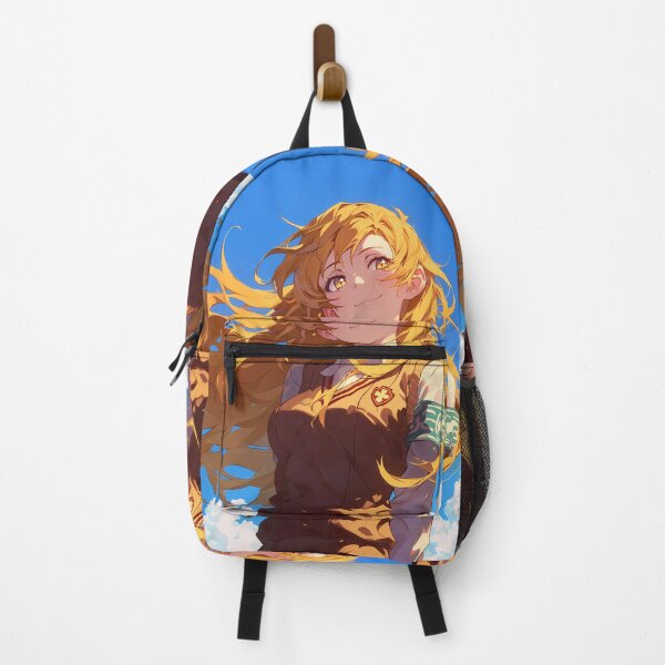 Item preview, Misaki Shokuhou Railgun Anime Golden Hair Sunny Smile School Uniform designed and sold by mildaclairmo.