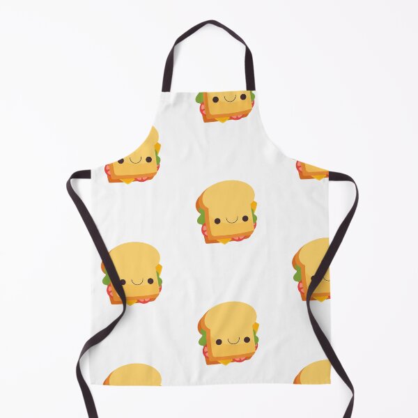 Item preview, Kawaii Sandwich Sticker – Cute and Happy Lunchtime Snack designed and sold by Blueprint&co.