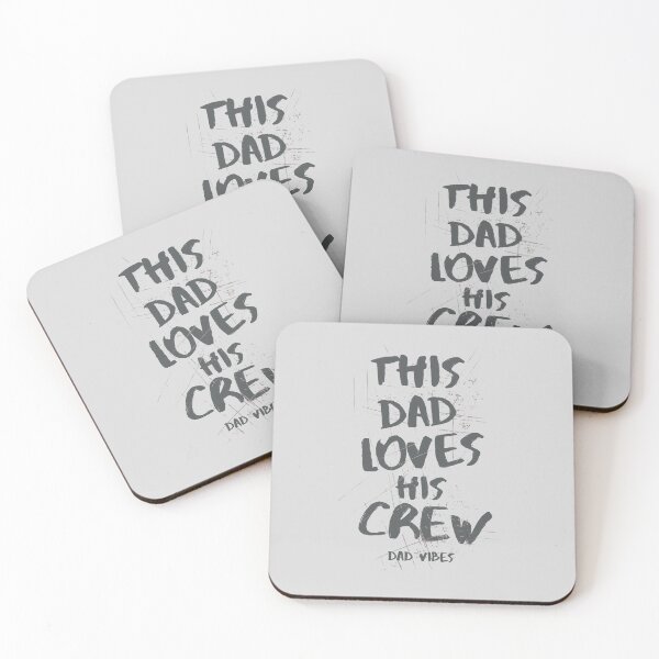 Item preview, THIS DAD LOVES HIS CREW!! designed and sold by Hey Saint!.
