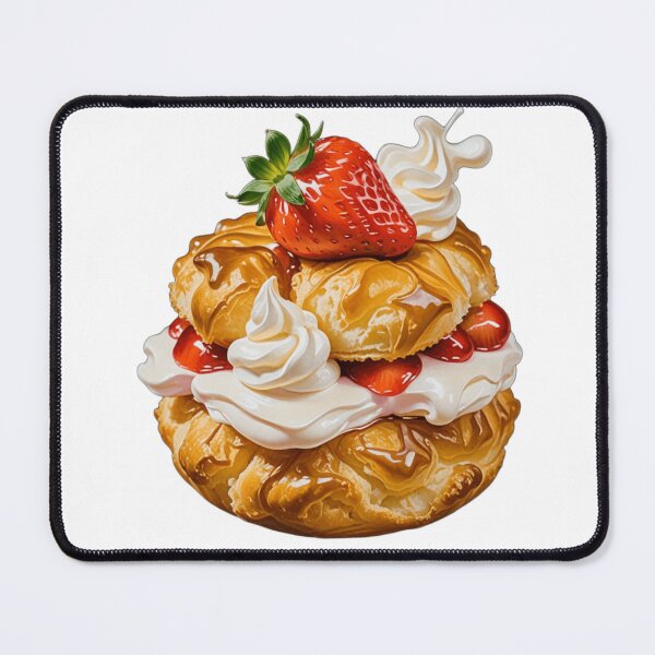 Item preview, The strawberry cream puffs designed and sold by BlissMarket.