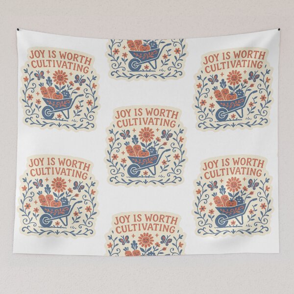 Item preview, Joy is Worth Cultivating designed and sold by SnugBugz.