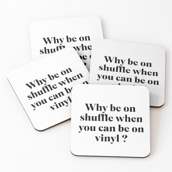 Item preview, Lp Collector Vinyl Freak - Why Be On Shuffle When You Can Be On Vinyl designed and sold by The Sticker Bureau.