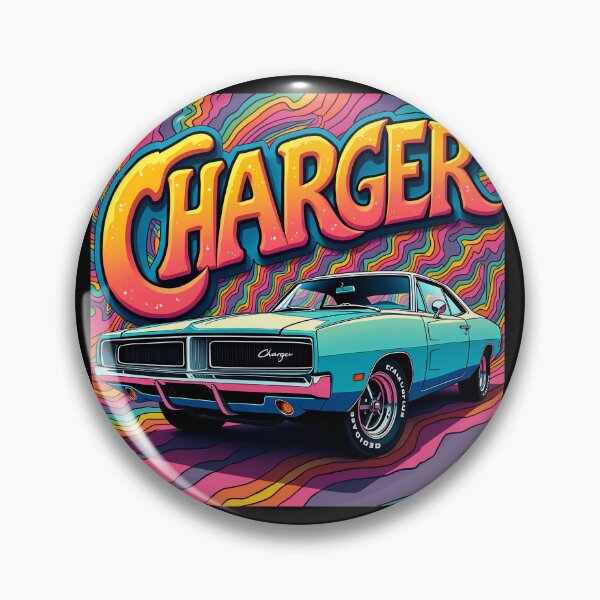 Item preview, Psychedelic Charger designed and sold by Automotive Art by Greg.