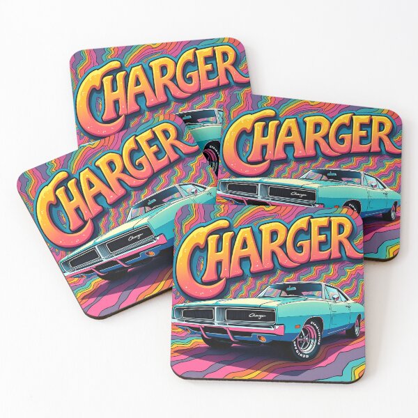 Item preview, Psychedelic Charger designed and sold by Automotive Art by Greg.