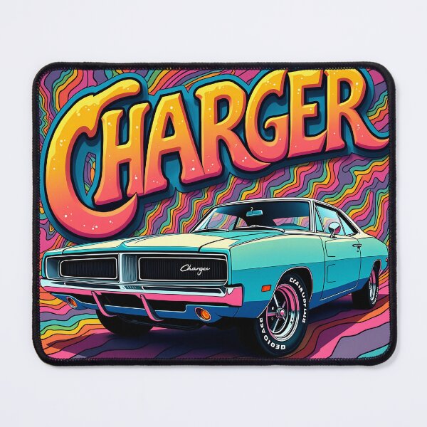 Item preview, Psychedelic Charger designed and sold by Automotive Art by Greg.