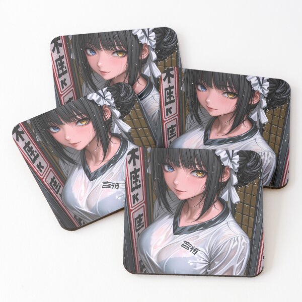 Item preview, Tobiichi Origami Date A Live Heterochrome Maid Girl White Wet Shirt designed and sold by gamalruginaq.