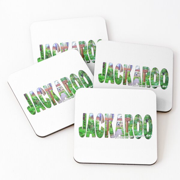 Item preview, JACKAROO Treehouse Bingil Bay - Welcome Sign QLD Cassowary designed and sold by Adam Gormley.