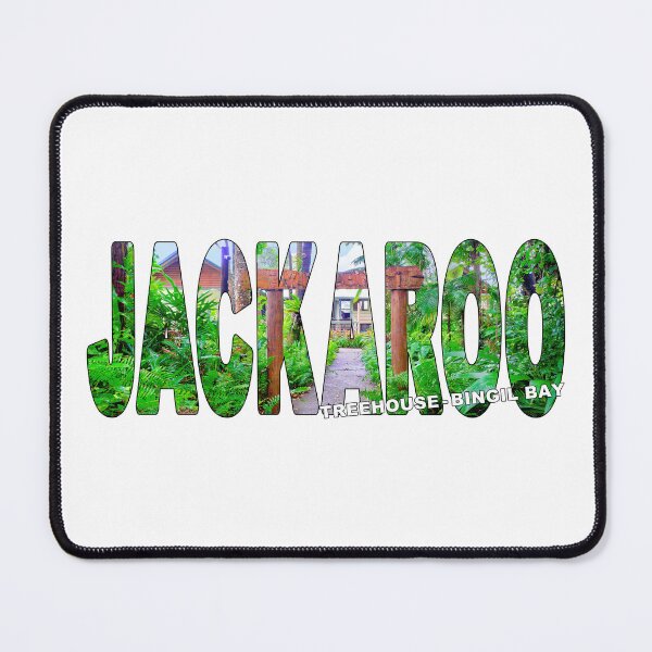 Item preview, JACKAROO Treehouse Bingil Bay - Welcome Sign QLD Cassowary designed and sold by Adam Gormley.