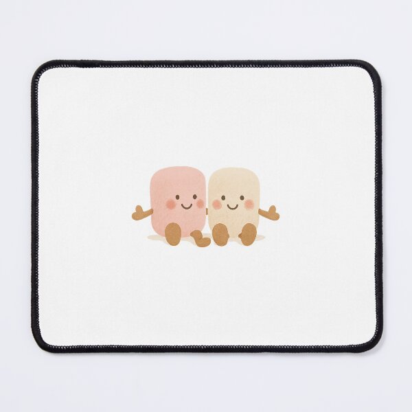 Item preview, Amuseable Pair Of Marshmallows designed and sold by DecalRush.