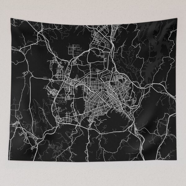 Item preview, Daejeon City Map of South Korea - Full Moon designed and sold by deMAP.