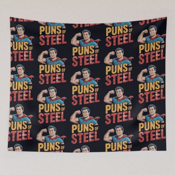 Item preview, Puns of Steel - Super Dad Strength & Humor Combo designed and sold by Taans-Creation.