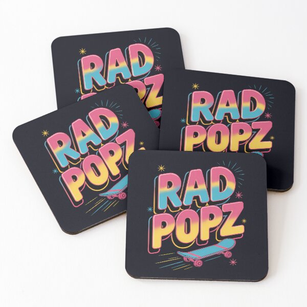 Item preview, Rad Popz - 80s Retro Vibe for the Coolest Dad designed and sold by Taans-Creation.