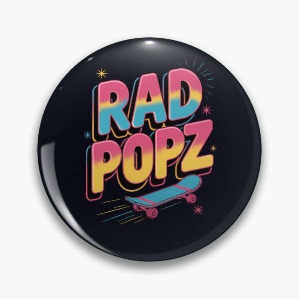 Item preview, Rad Popz - 80s Retro Vibe for the Coolest Dad designed and sold by Taans-Creation.