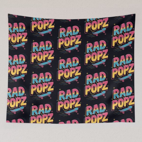 Item preview, Rad Popz - 80s Retro Vibe for the Coolest Dad designed and sold by Taans-Creation.