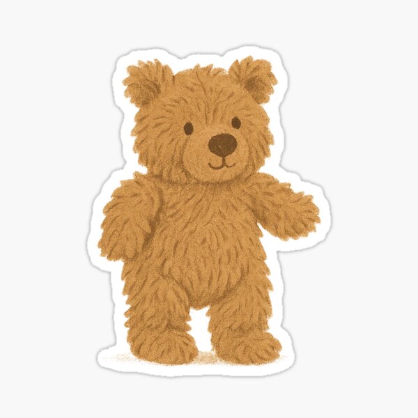Item preview, Bartholomew Bear designed and sold by DecalRush.