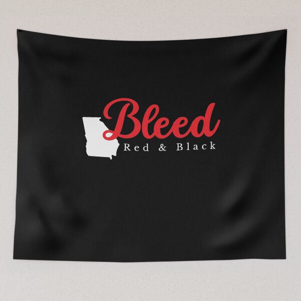 Item preview, If You Bleed Red & Black, Dawgs Apparel & Trendy Merch designed and sold by PUSH Proper Prints.