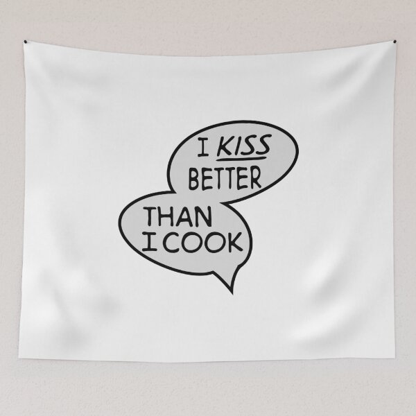 Item preview, I kiss better than I cook designed and sold by Vectorqueen.