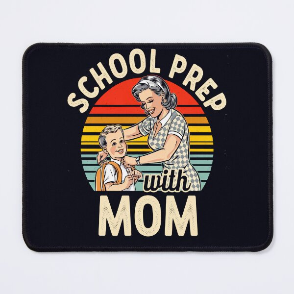 Item preview, School Prep with Mom - Classic Morning Bonding designed and sold by Taans-Creation.