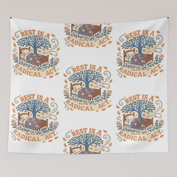 Item preview, Rest Is a Radical Act designed and sold by SnugBugz.