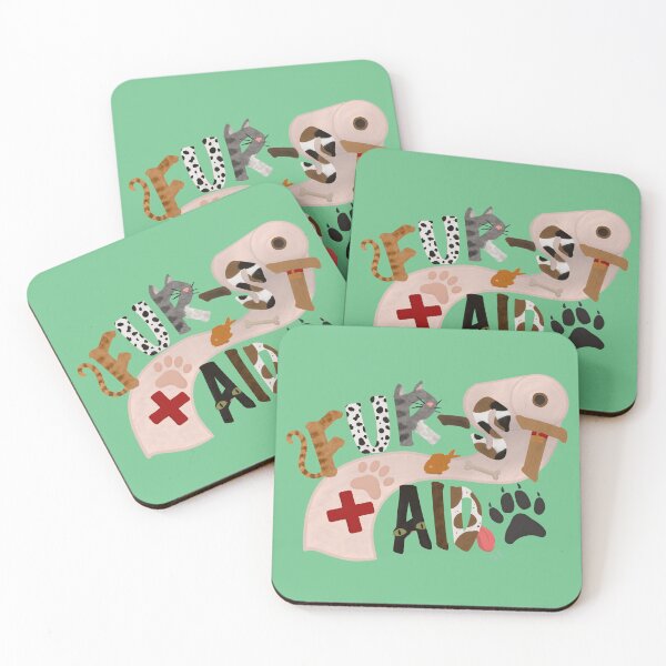 Item preview, FUR-st Aid designed and sold by Honey Crystal Fashion and Homegoods .