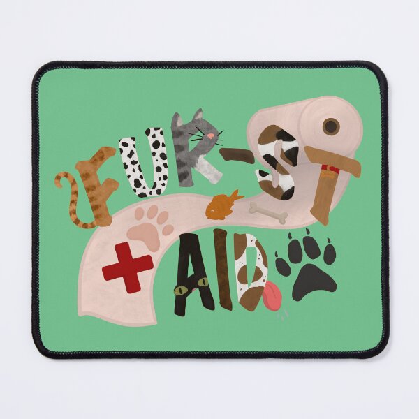Item preview, FUR-st Aid designed and sold by Honey Crystal Fashion and Homegoods .