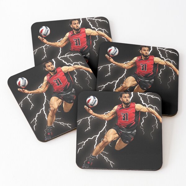 Item preview, Volleyball Power Strike – Dynamic Sports Energy Art designed and sold by JenniferCreaArte .