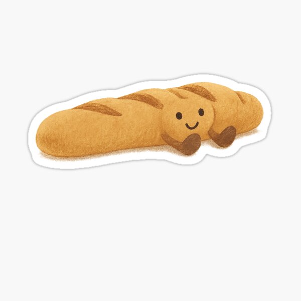 Item preview, Amuseable Baguette designed and sold by DecalRush.