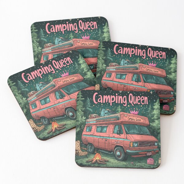 Item preview, Check out this Camping Queen! designed and sold by TheEmptyBottleStudio.