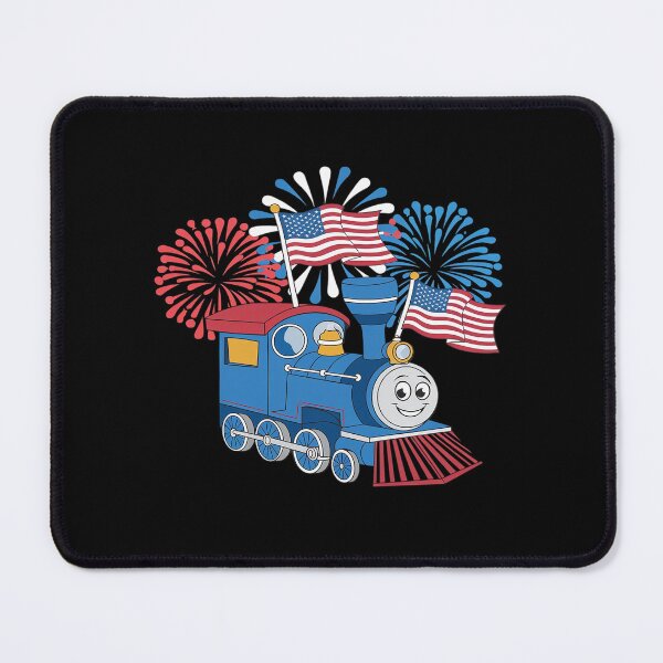 Item preview, American Flag Train 4th Of July Cute Patriotic designed and sold by splindoershop.