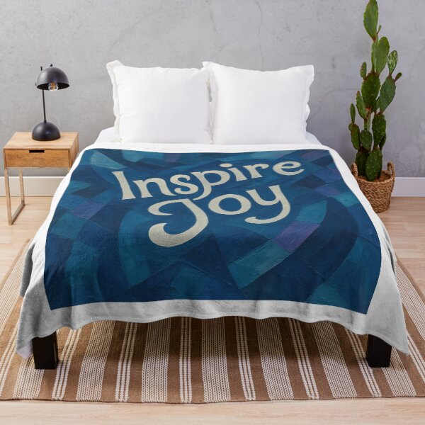 Item preview, Inspire Joy abstract art designed and sold by TherapyVibes.