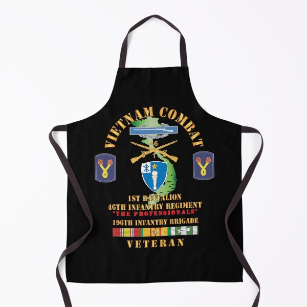 Item preview, Army - Vietnam Combat Veteran w 1st Bn 46th Inf Regt -The Professionals w DUI - CIB - 196th Inf Bde X 300 designed and sold by Military Insignia Products.