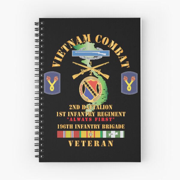 Item preview, Army - Vietnam Combat Veteran w 2nd Bn 1st Inf Regt - Always First w DUI - CIB - 196th Inf Bde X 300 designed and sold by Military Insignia Products.