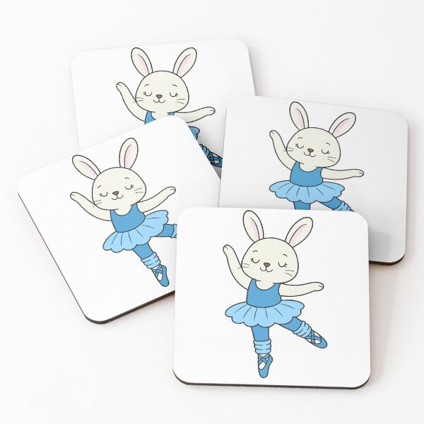 Item preview, Ballet Bunny - White - Blue designed and sold by AngelMiette.