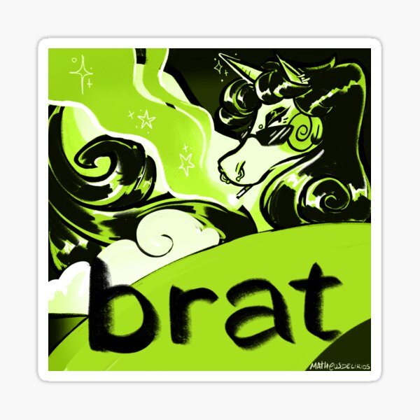 Item preview, brat unicorn designed and sold by d3lirlum.