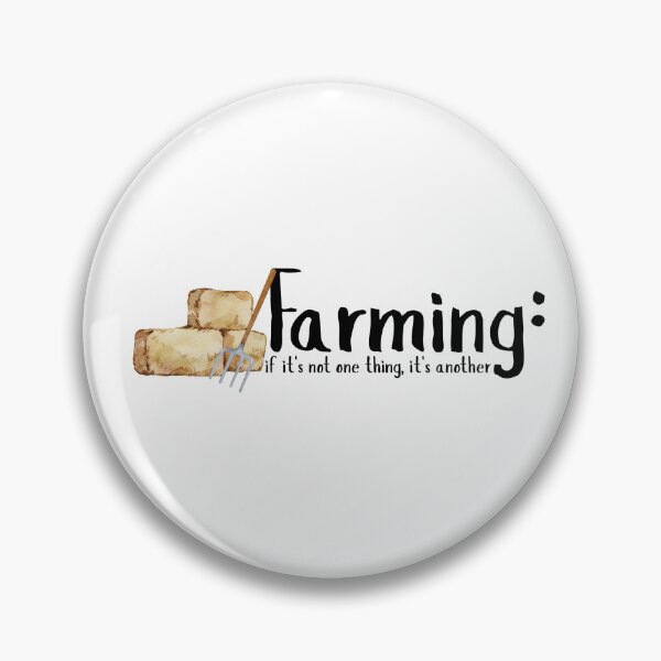 Item preview, Farming: If it's not one thing it's another (Version 3 - Black) designed and sold by GlacierViewFarm.