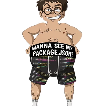 Artwork thumbnail, Package.JSON by SoftwareStickers