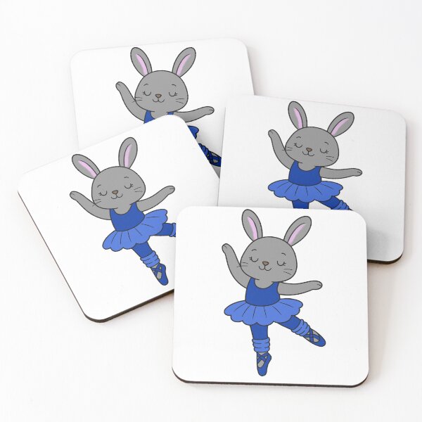 Item preview, Ballet Bunny - Grey - Dark Blue designed and sold by AngelMiette.