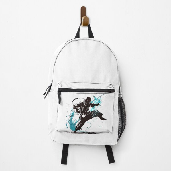 Item preview, Karate Kick – Dynamic Martial Arts Silhouette designed and sold by JenniferCreaArte .