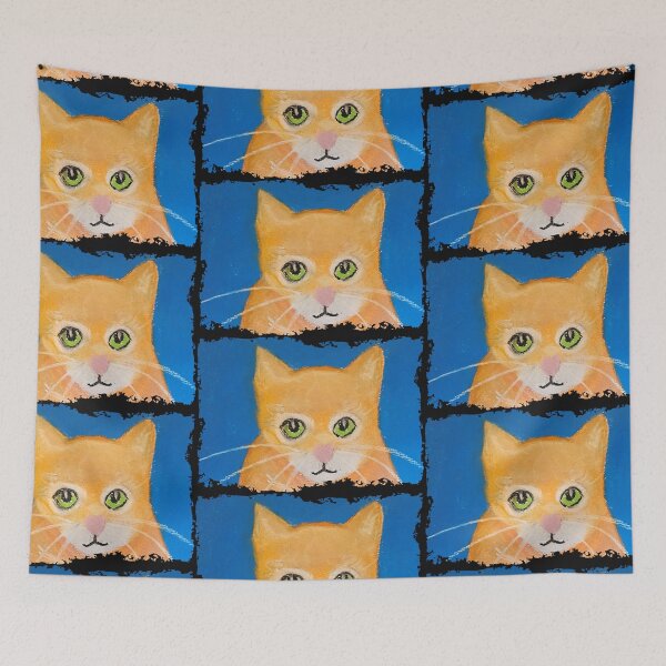 Item preview, Cheddar Orange Tabby Cat designed and sold by Tori Allbright.