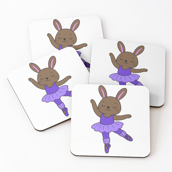 Item preview, Ballet Bunny - Brown - Purple designed and sold by AngelMiette.