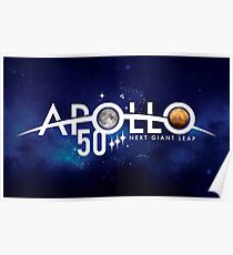 Space Apollo star planet Poster