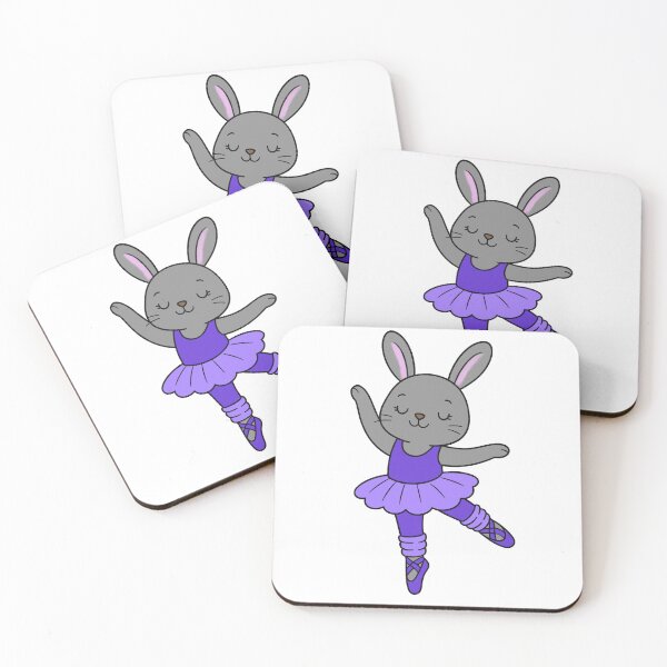 Item preview, Ballet Bunny - Grey - Purple designed and sold by AngelMiette.