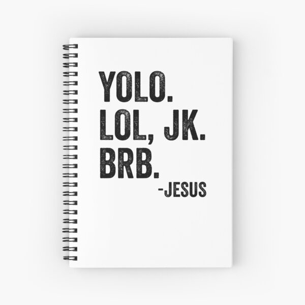 Item preview, YOLO LOL JK BRB Jesus Faith Easter Resurrection Funny Jesus Gear designed and sold by DynamicDesign.